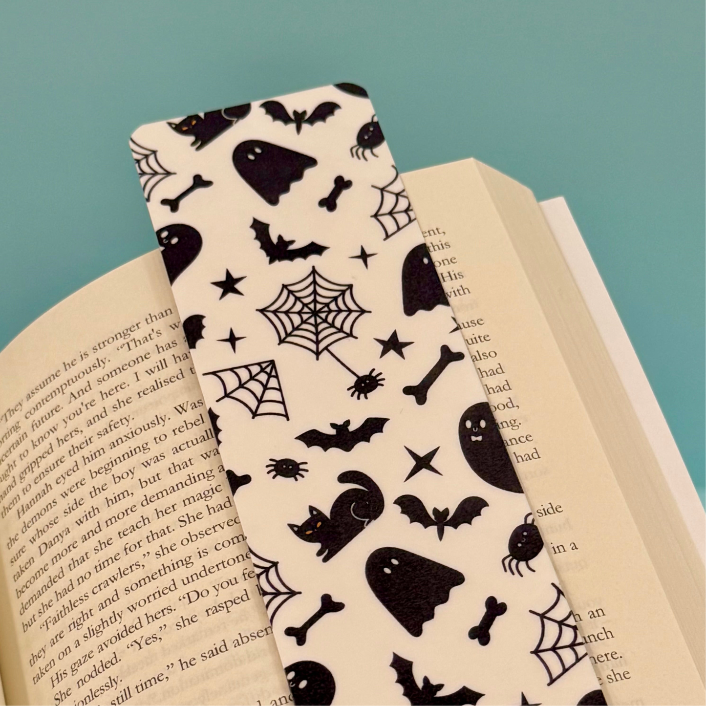 Spooky Boos Laminate Bookmark
