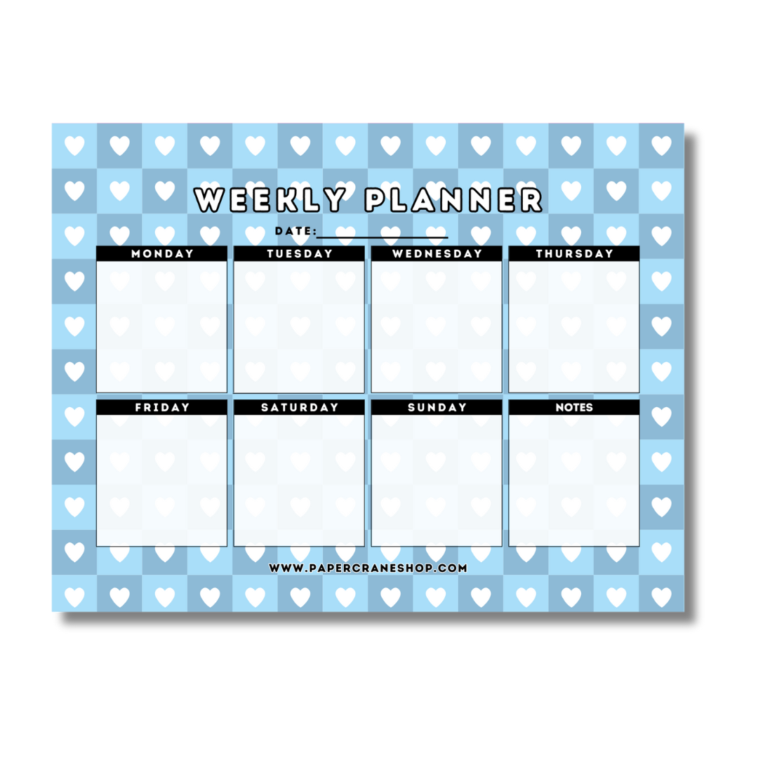 Heart Weekly Planner