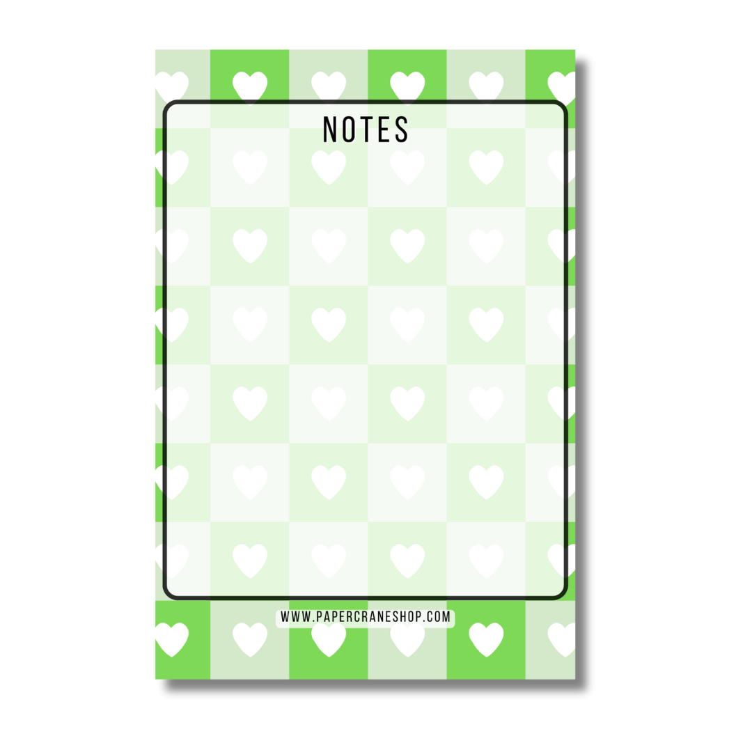 Heart Notepads