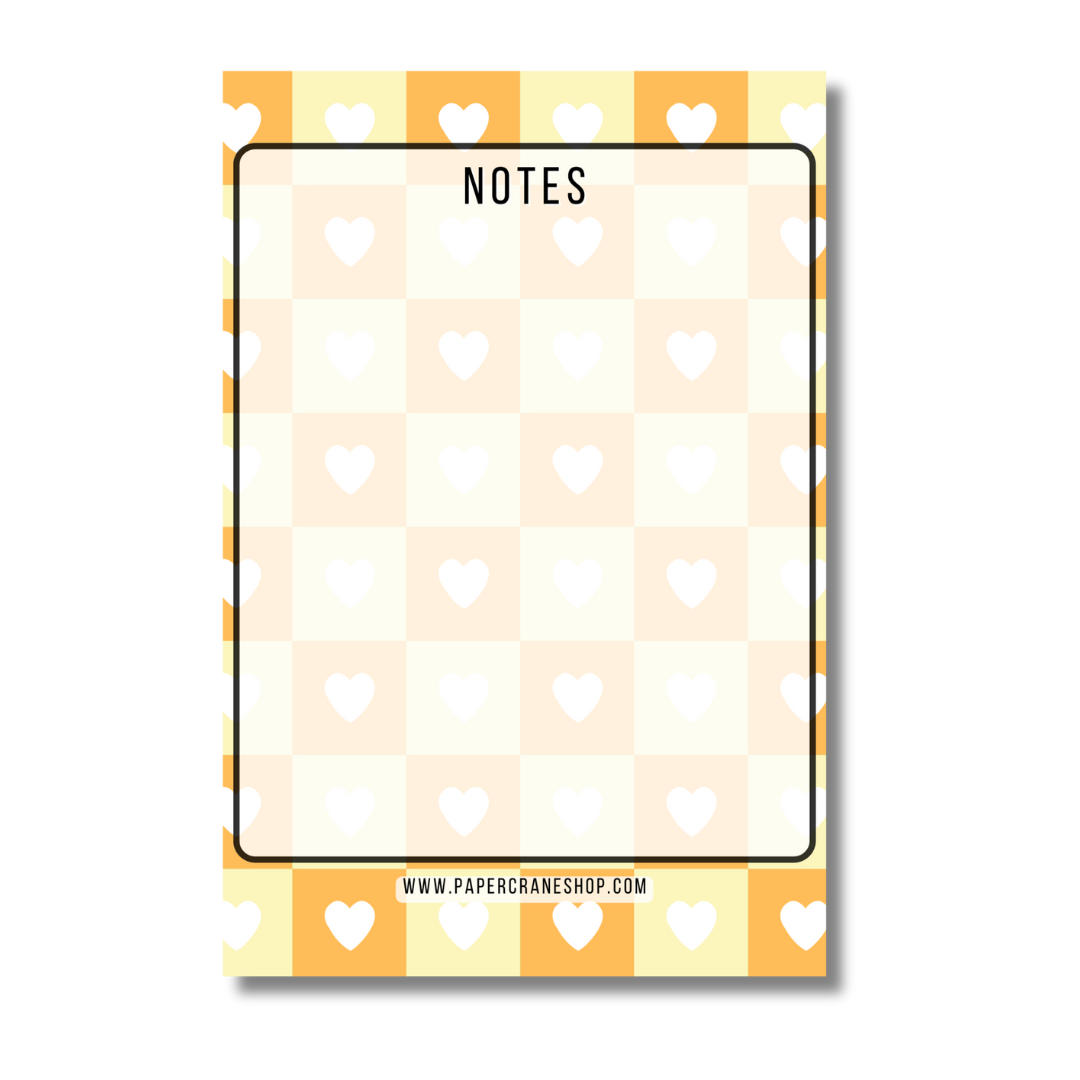 Heart Notepads