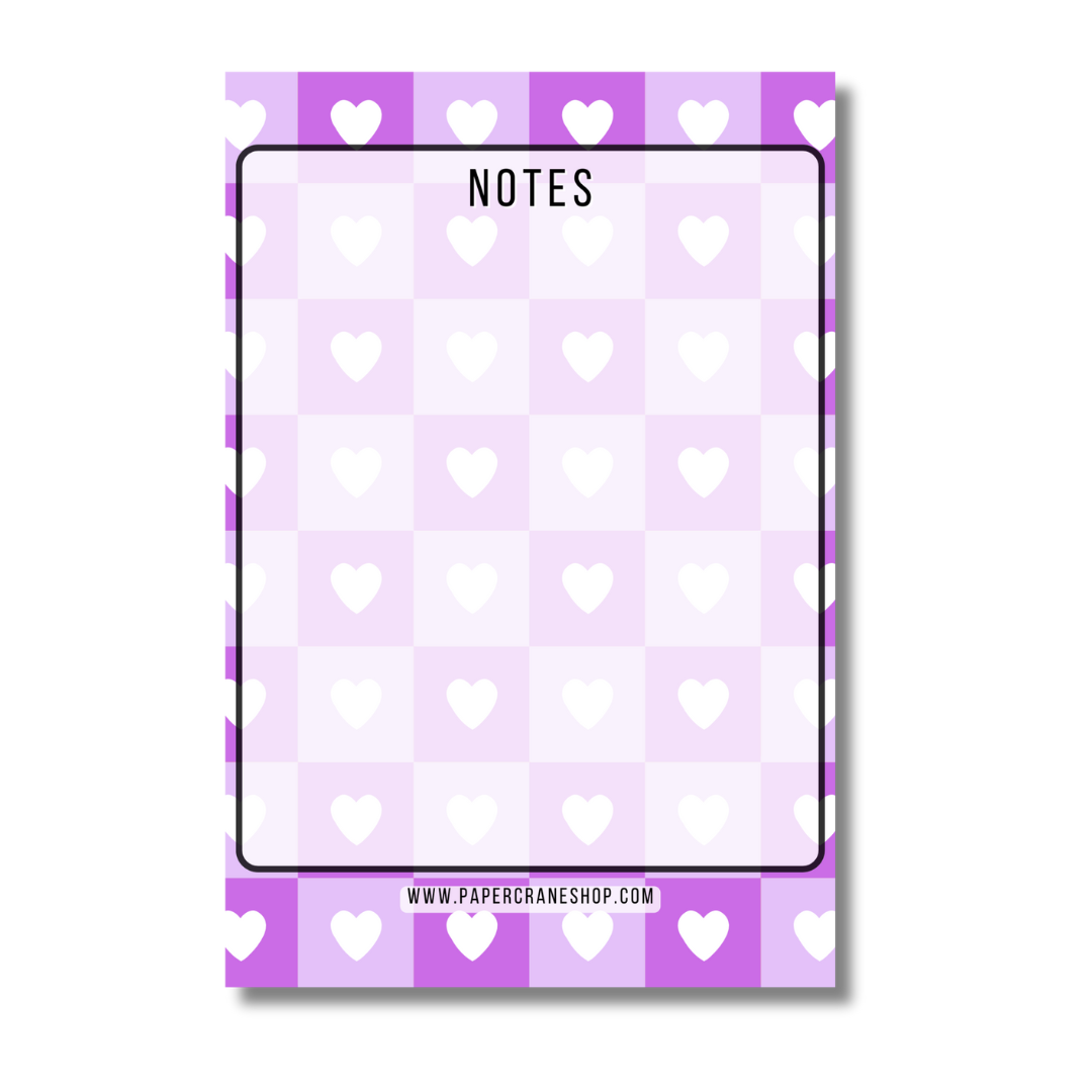 Heart Notepads