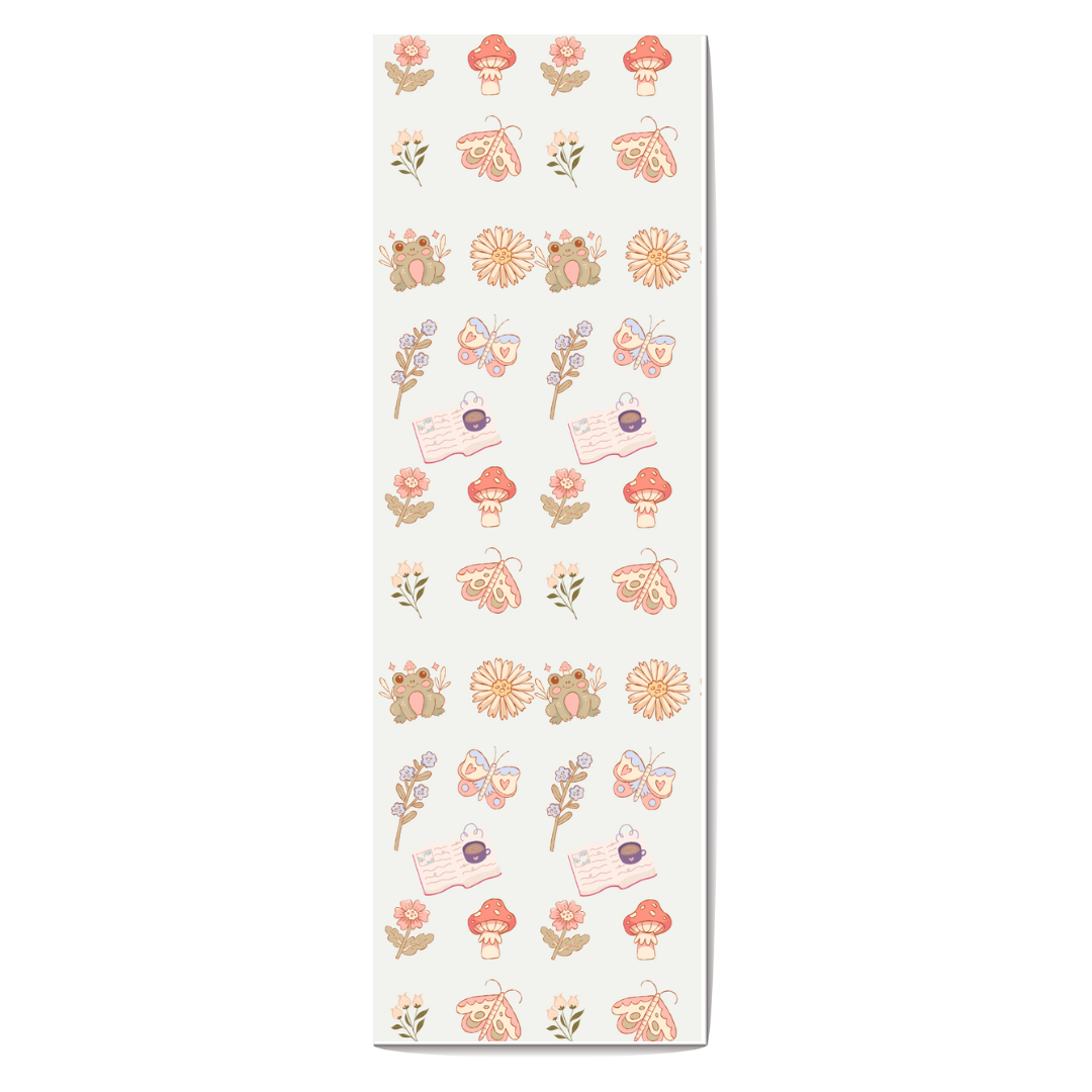 Spring Cottage Laminate Bookmark