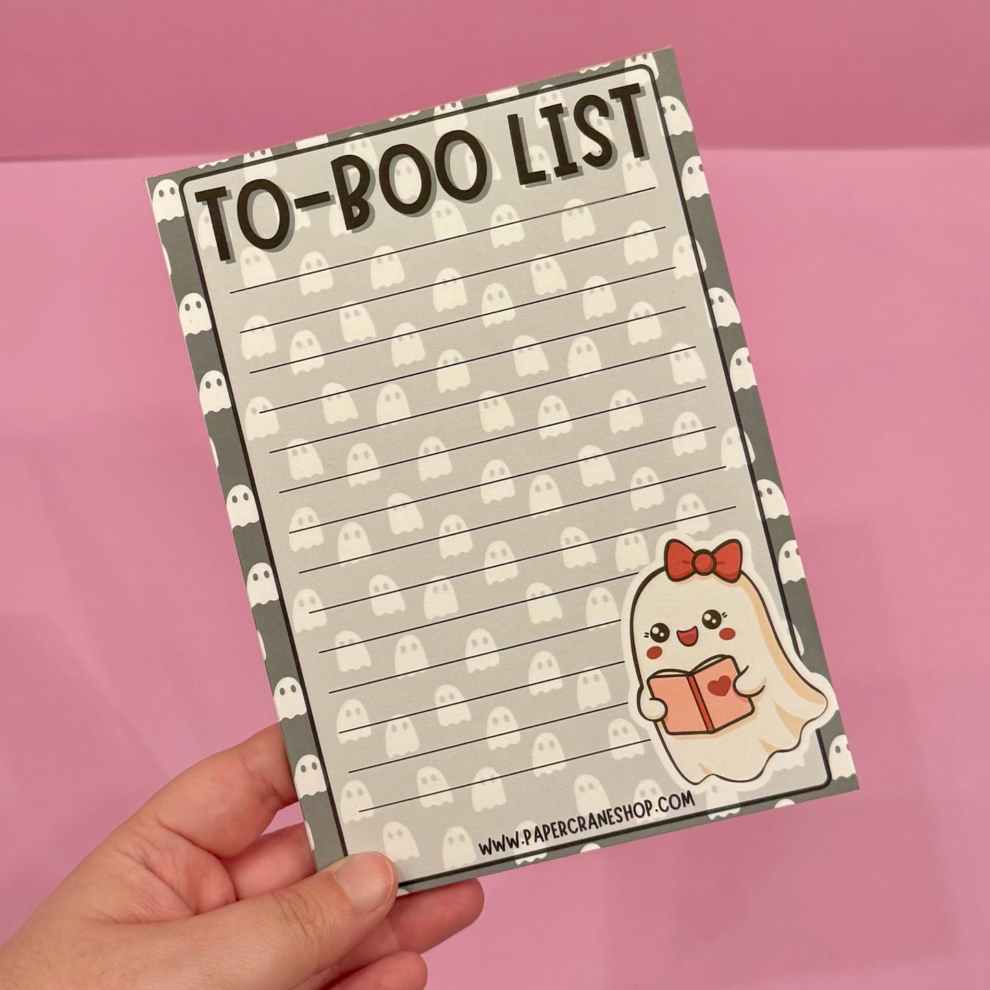 To-Boo List Notepad