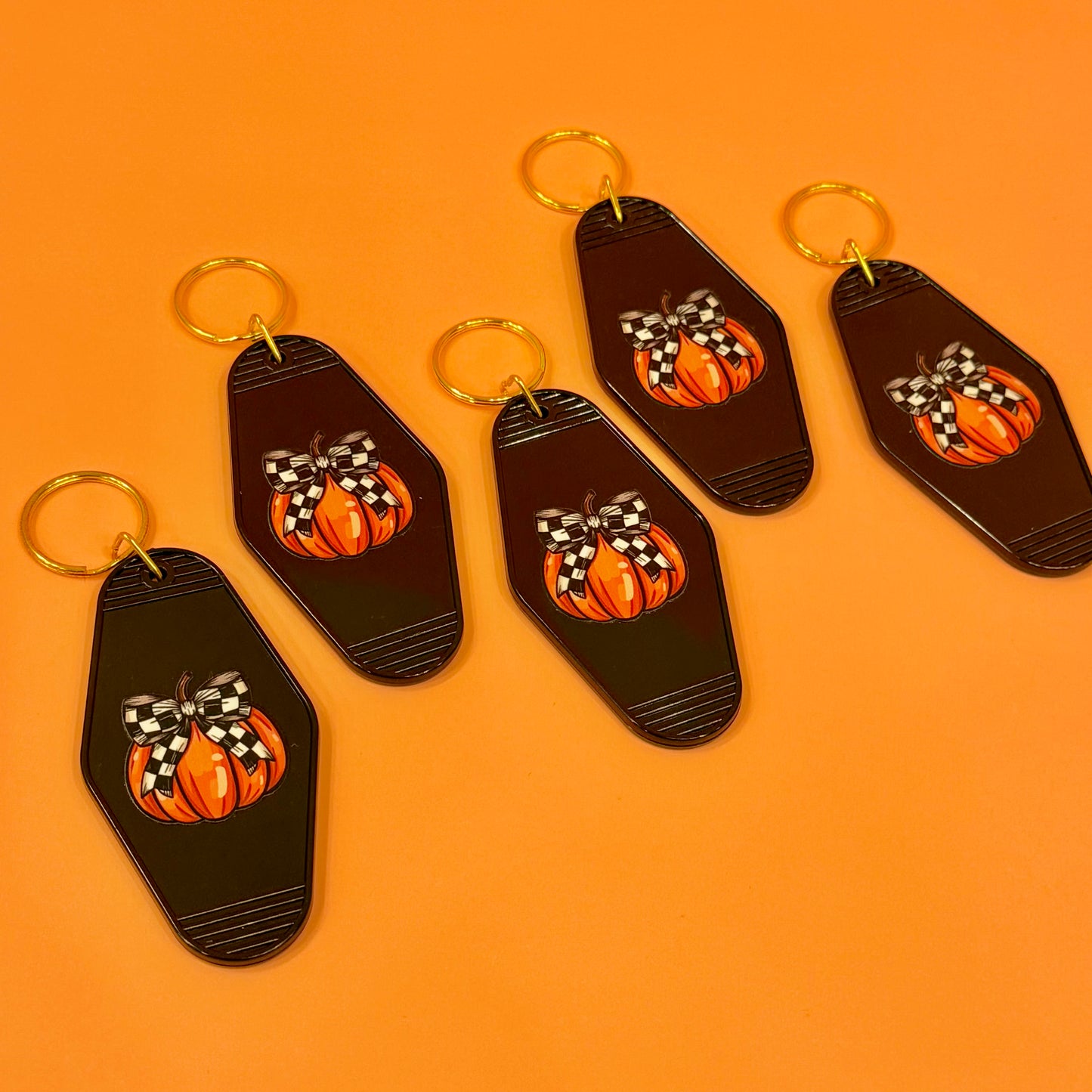 Pumpkin Keychain