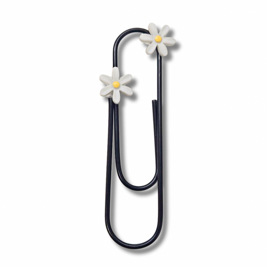 Baby Daisies Paper Clip Bookmark