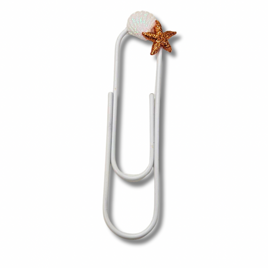 Sea Charms Paper Clip Bookmark