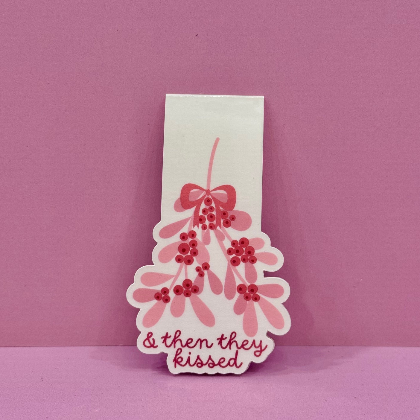 Cowgirl Christmas Magnetic Bookmark