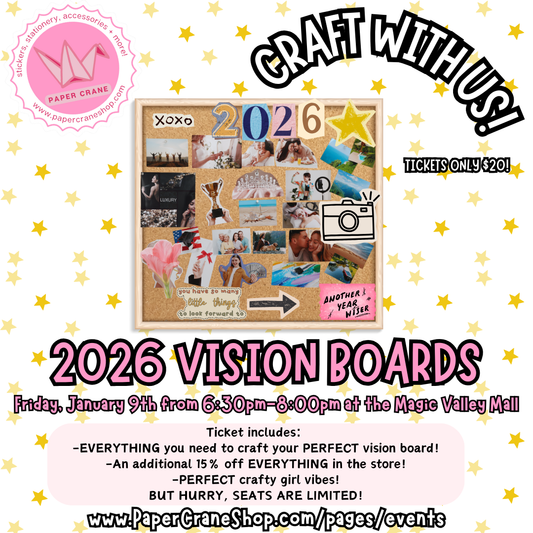 January 9th - 2026 Vision Boards