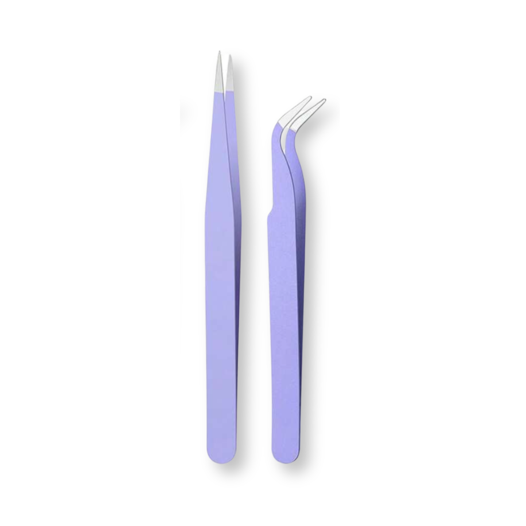 set of craft pliers in purple