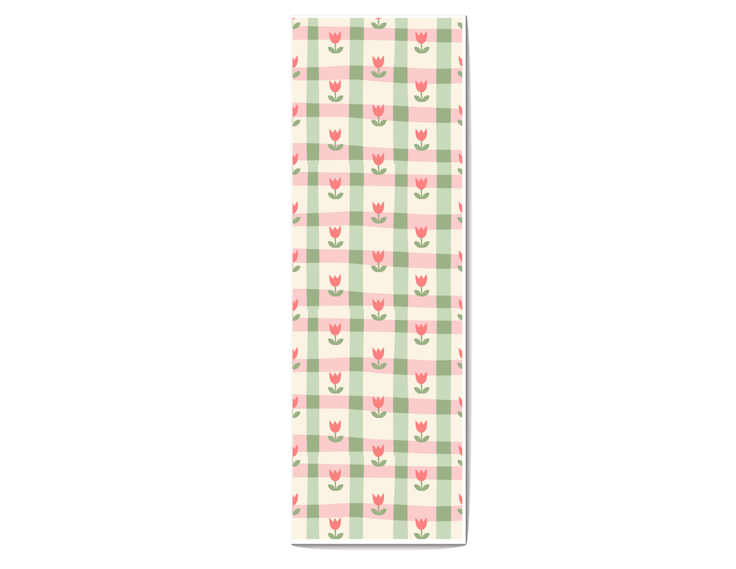 Gingham Garden Bookmark