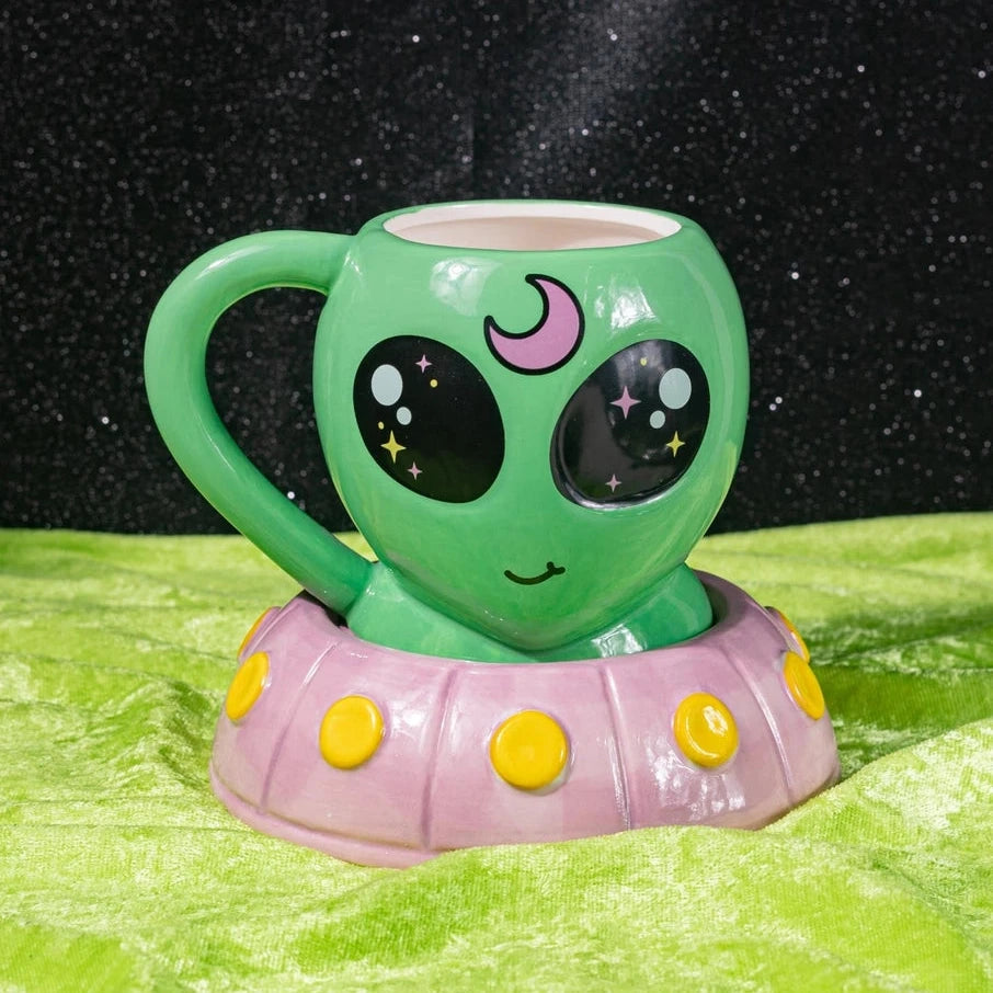 Alien Ceramic Mug & Plate