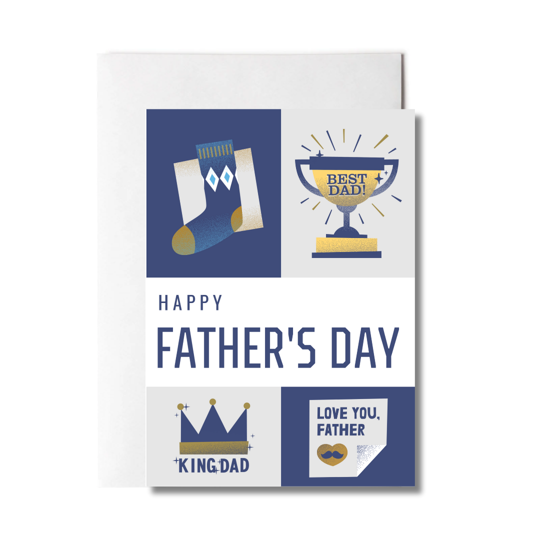 Father's Day Trophy Card