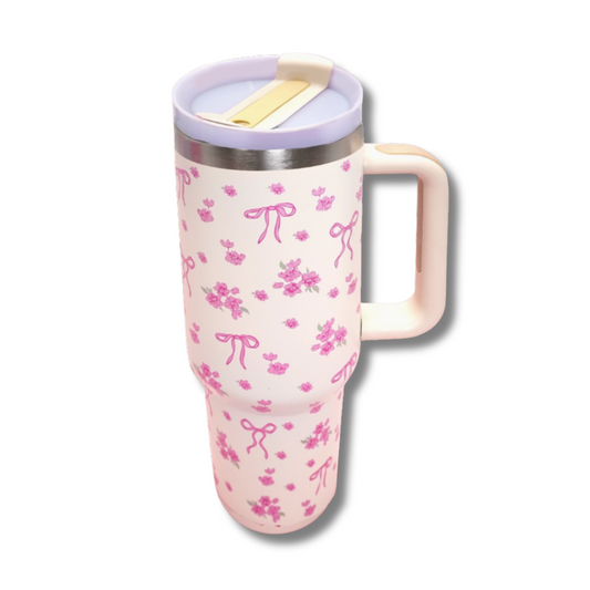 Pink Coquette 40 oz Tumbler