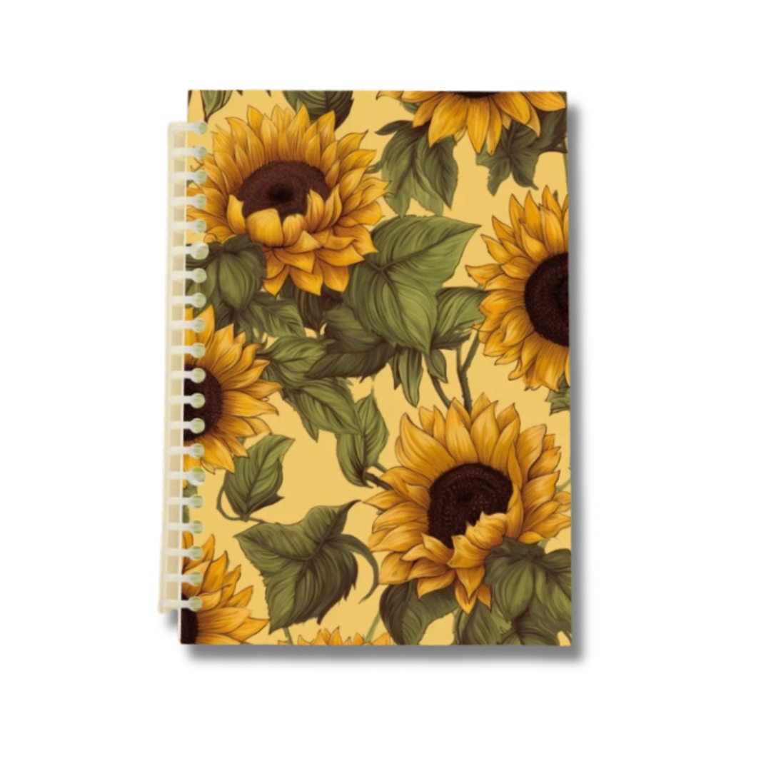 Yellow Sunflower Notebook