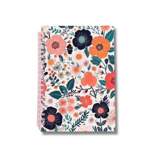 White Flowers Notebook