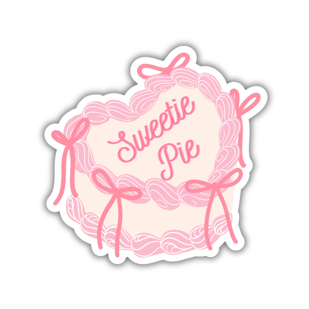 Sweetie Pie Cake Sticker