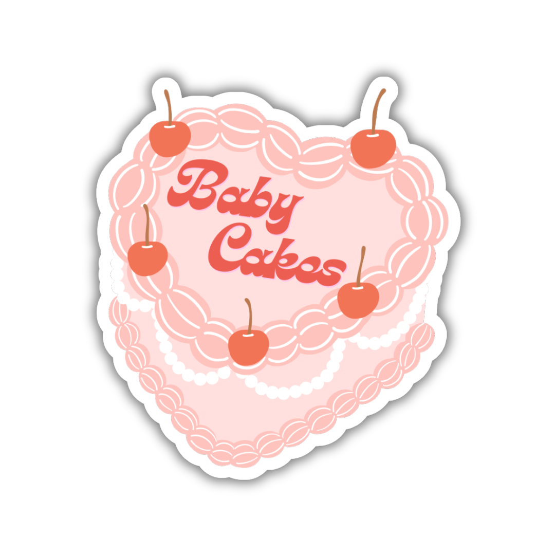 Baby Cakes Sticker