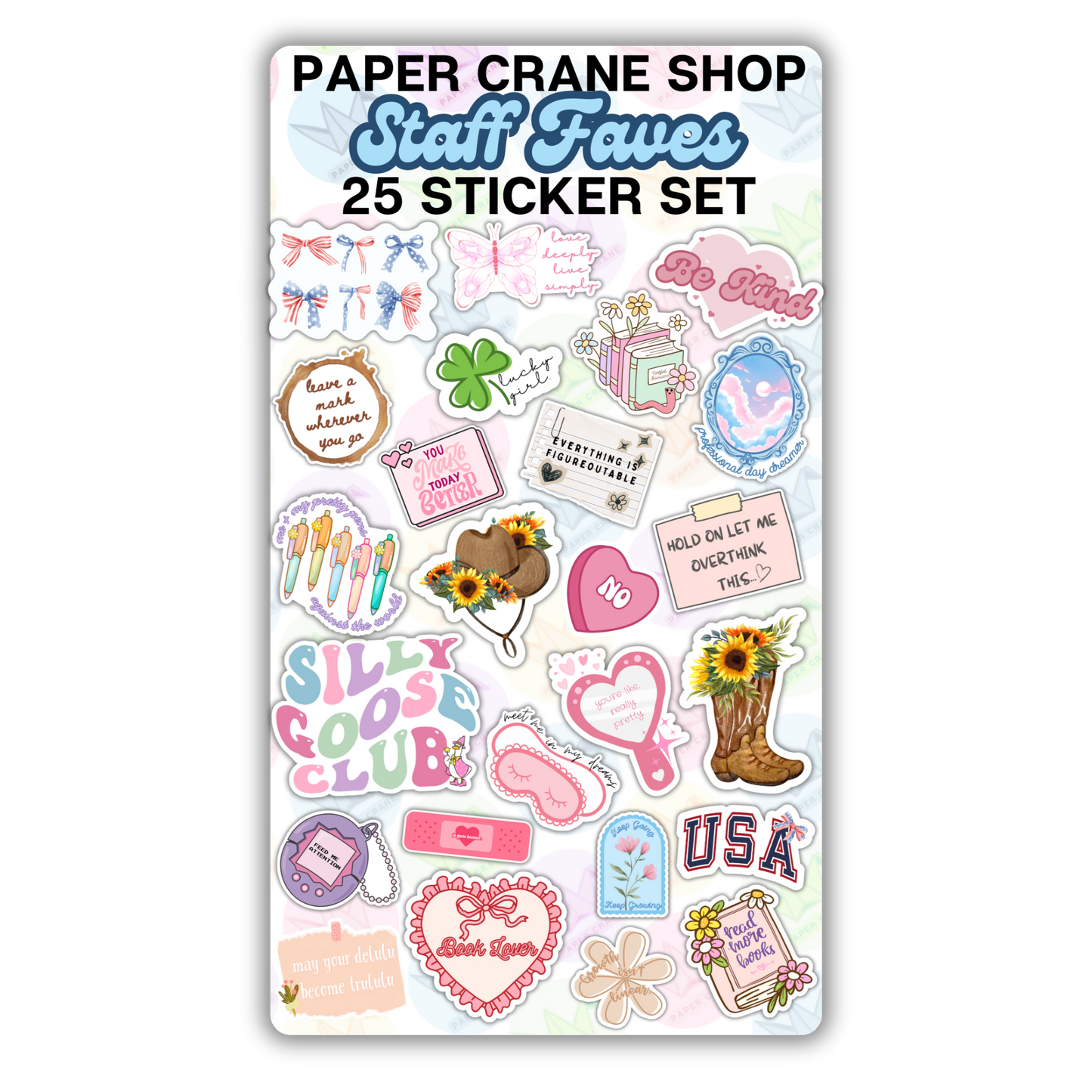 Staff Faves Sticker Set