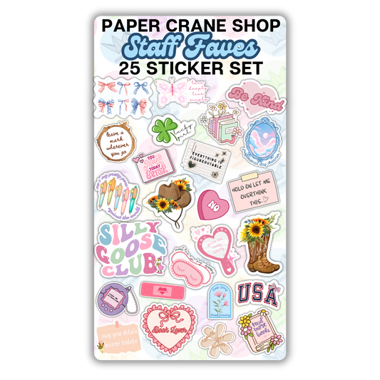 Staff Faves Sticker Set