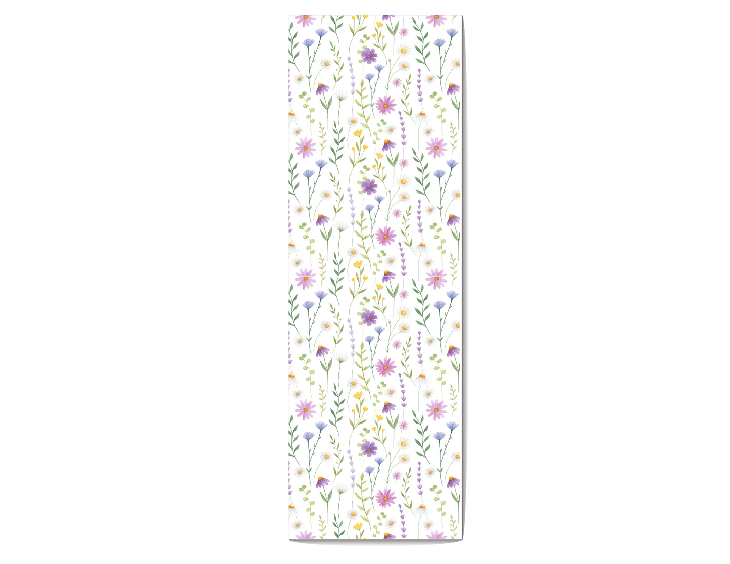 Wildflower Fields Laminate Bookmark