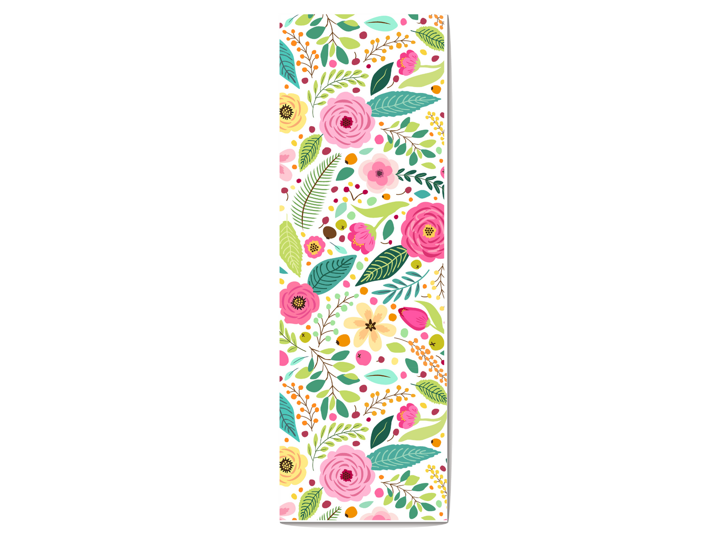 White Florals Bookmark