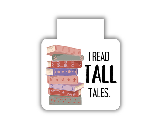 I Read Tall Tales Magnetic Bookmark