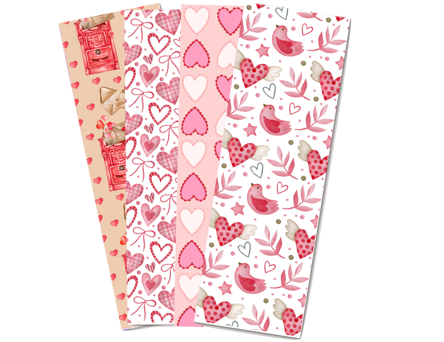 Valentine's Bookmarks Collection