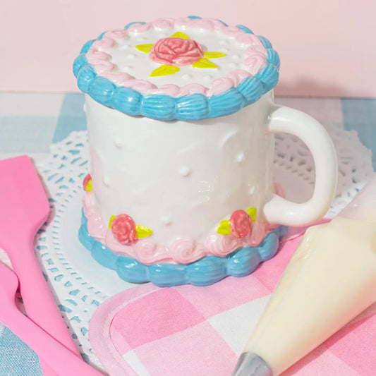 Cake Mug & Lid