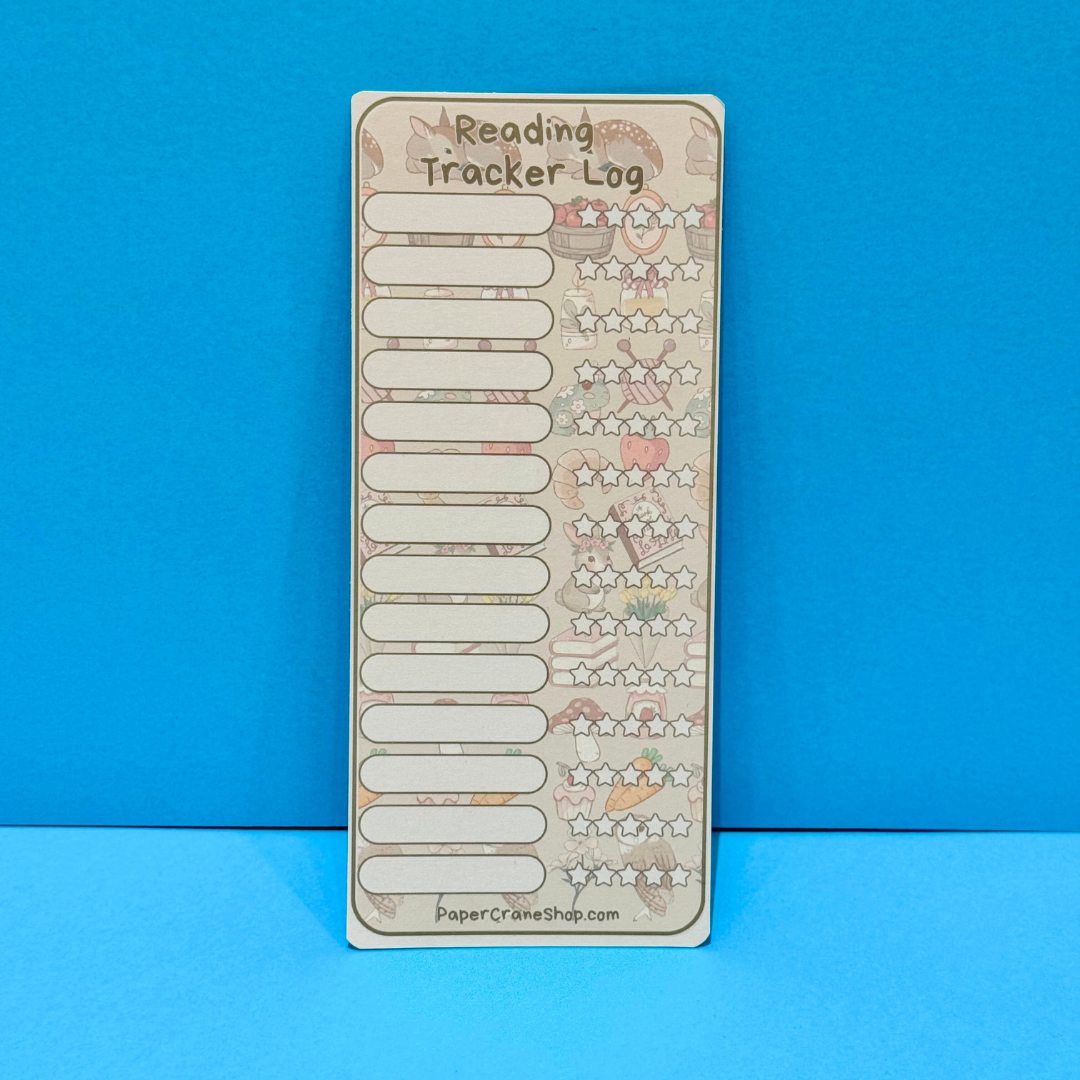 Cottage Dreams Reading Tracker Log