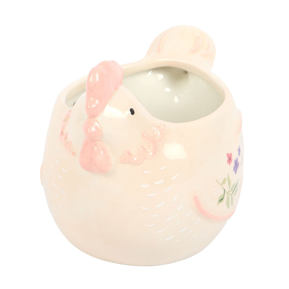 Floral Hen Mug