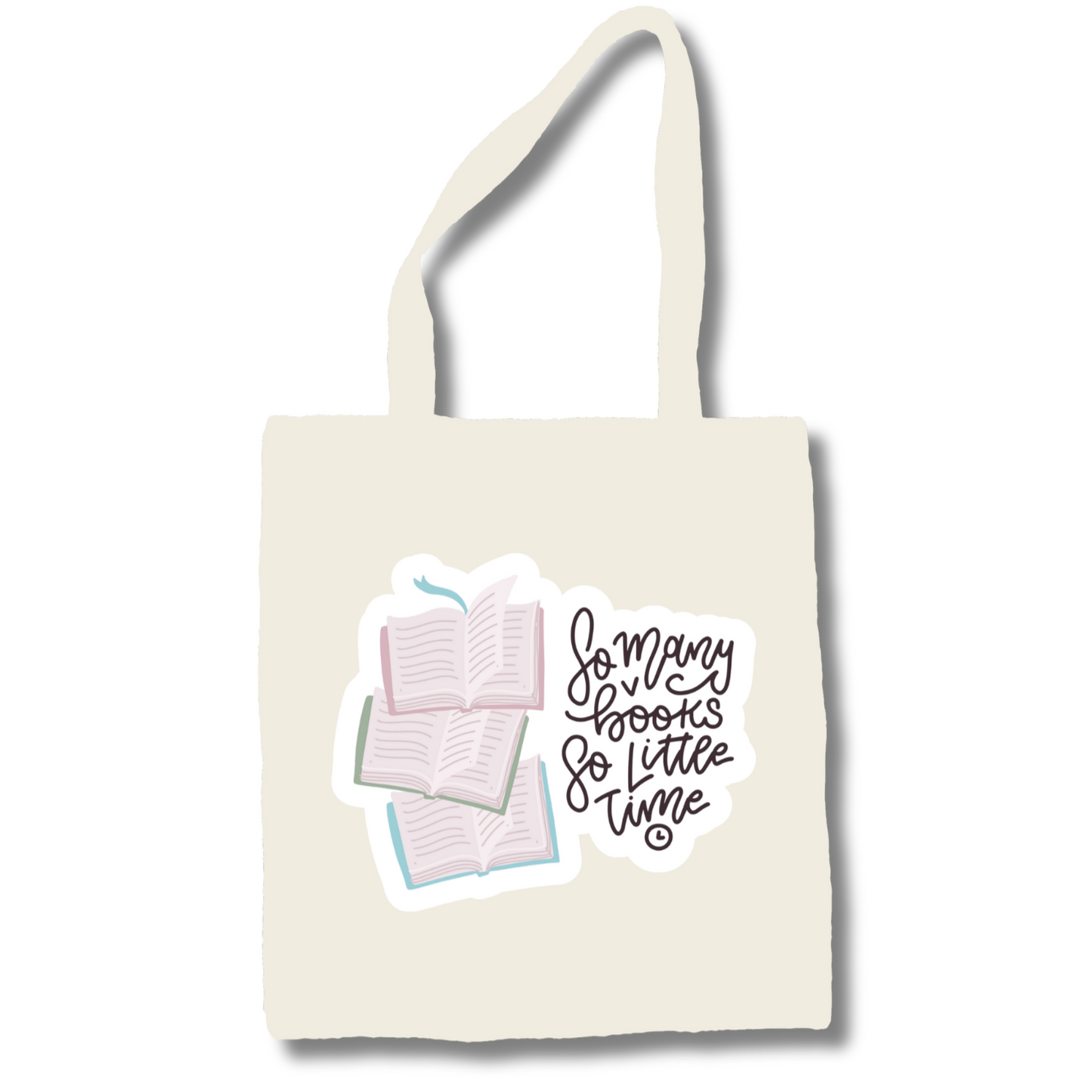 So Many Books Tote Bag