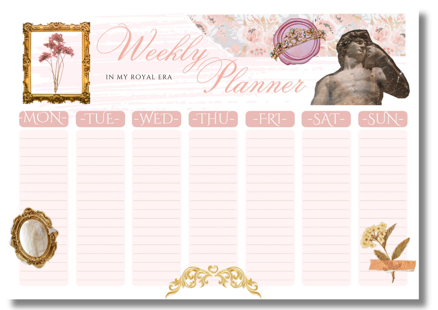 Royal Era Planner Set