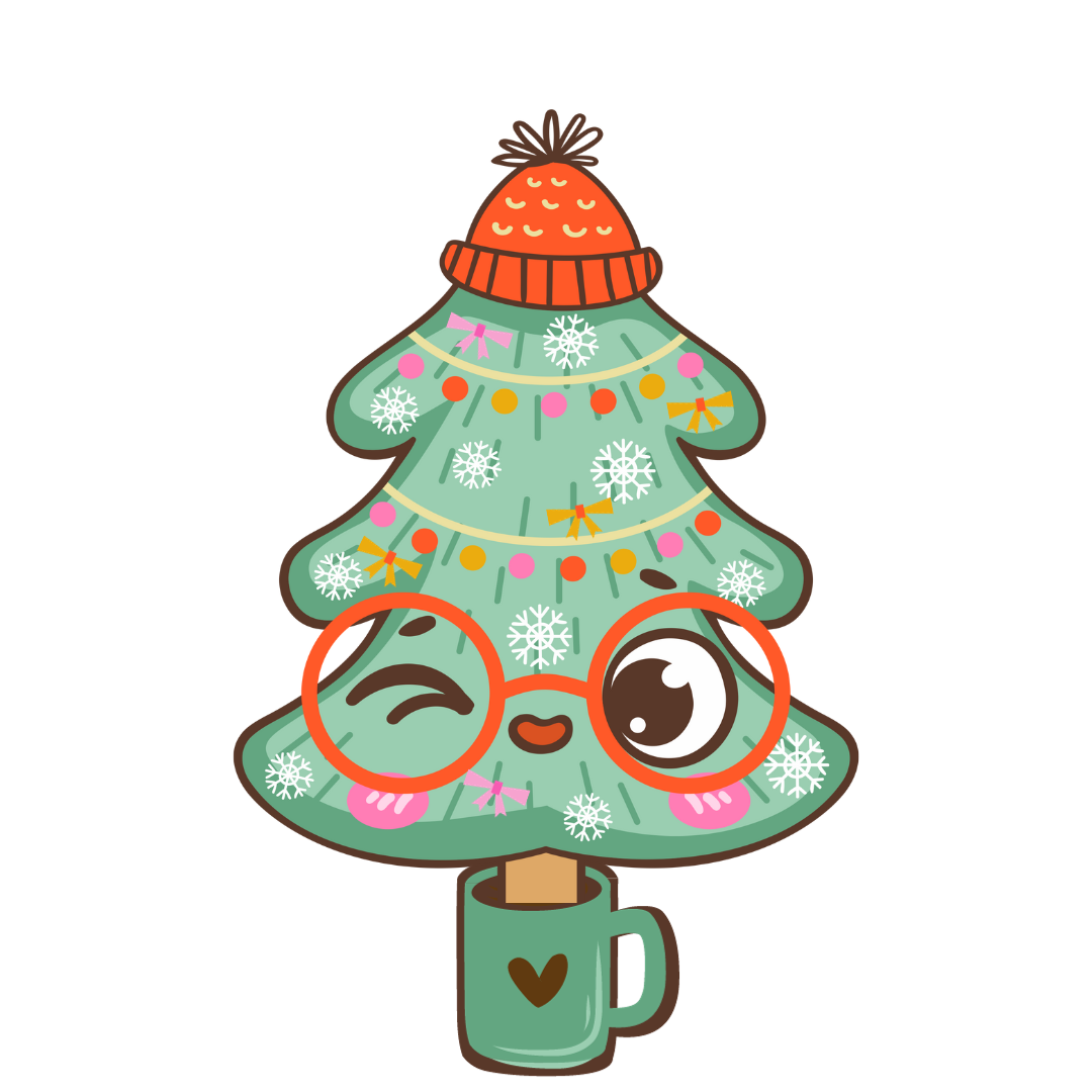 Holiday Trees Stickers