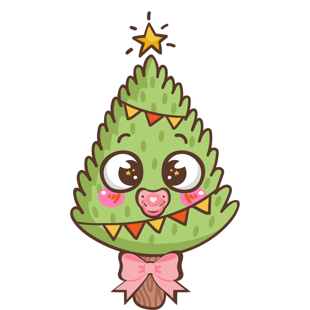 Holiday Trees Stickers