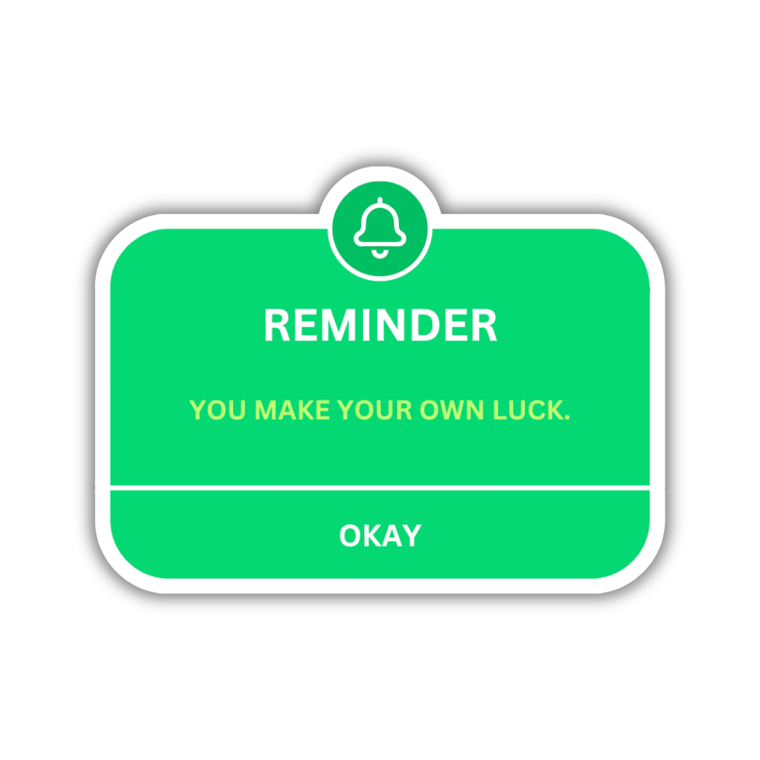 Lucky Reminder Sticker