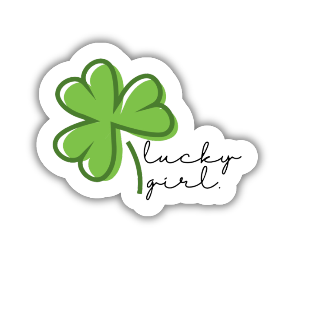 Lucky Girl Sticker